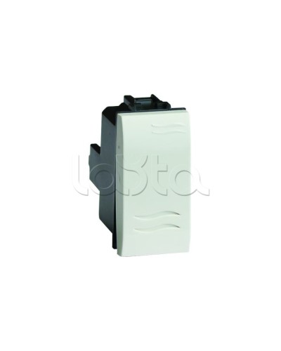 Выключатель, белый, 1мод. DKC (76001B) в Арзамасе Аксессуары для кабель-канала Pintop.ru