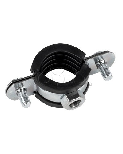 Хомут стальной 1/2 (20-24 мм), с уплотнителем EKF (hsu1012) в Арзамасе Стяжки-хомуты Pintop.ru