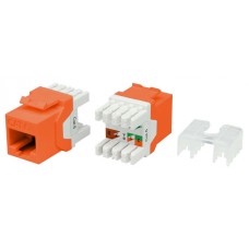 Вставка Hyperline (KJ8-8P8C-C6-180-OR)