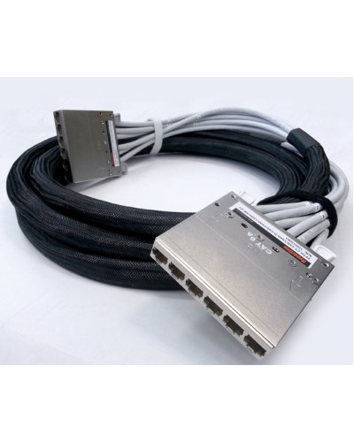 Сборка кабельная претерминированная Hyperline PPTR-CT-CSS/C6-D-CSS/C6-LSZH-5M-GY в Арзамасе Аксессуары для стоек и шкафов Pintop.ru
