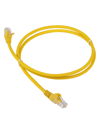 Патч-корд LANMASTER LSZH UTP кат.5e, 0.3 м, желтый LANMASTER LAN-PC45/U5E-0.3-YL в Арзамасе Патчкорды (медные) Pintop.ru