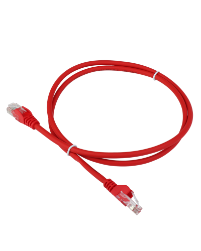 Патч-корд LANMASTER LSZH UTP кат.5e, 12 м, красный LANMASTER LAN-PC45/U5E-12-RD в Арзамасе Патчкорды (медные) Pintop.ru