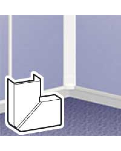 Угол плоский 40x12.5 Legrand 033316 в Арзамасе Аксессуары для кабель-канала Pintop.ru