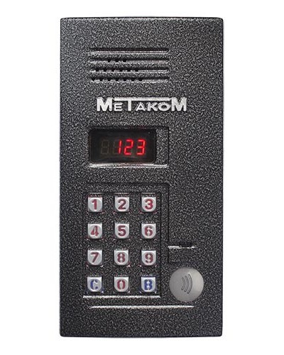 Блок вызова домофона Метаком MK2012-MFEV в Арзамасе Блоки вызова многоабонентные Pintop.ru